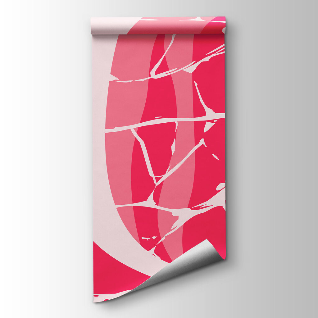 Rosa de color fragmentado — vista del producto
