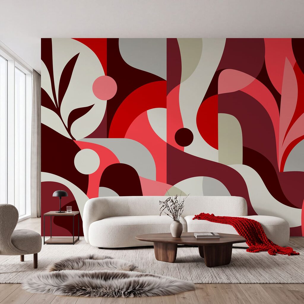 Bandas coloridas con ramitas — interior 1