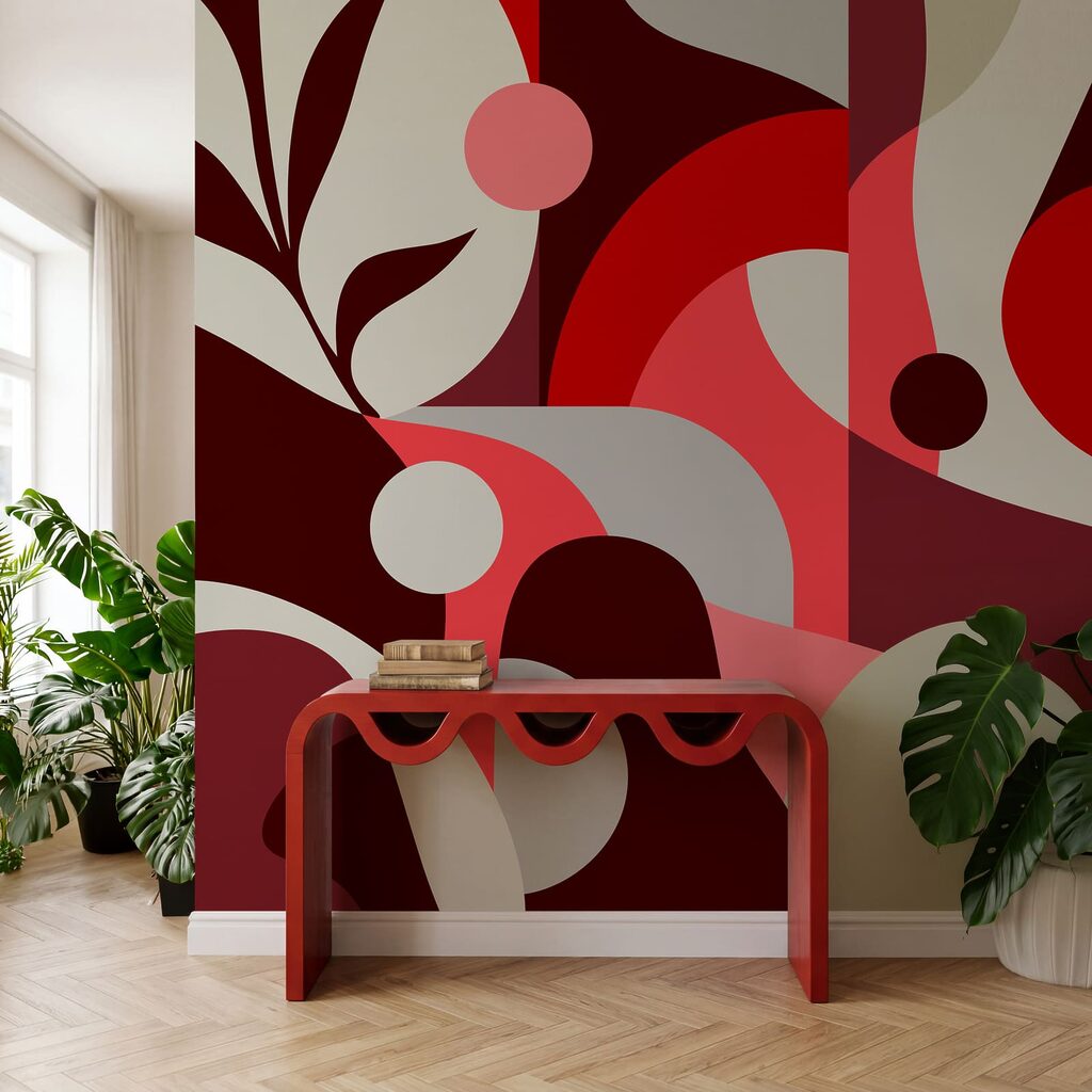 Bandas coloridas con ramitas — interior 2