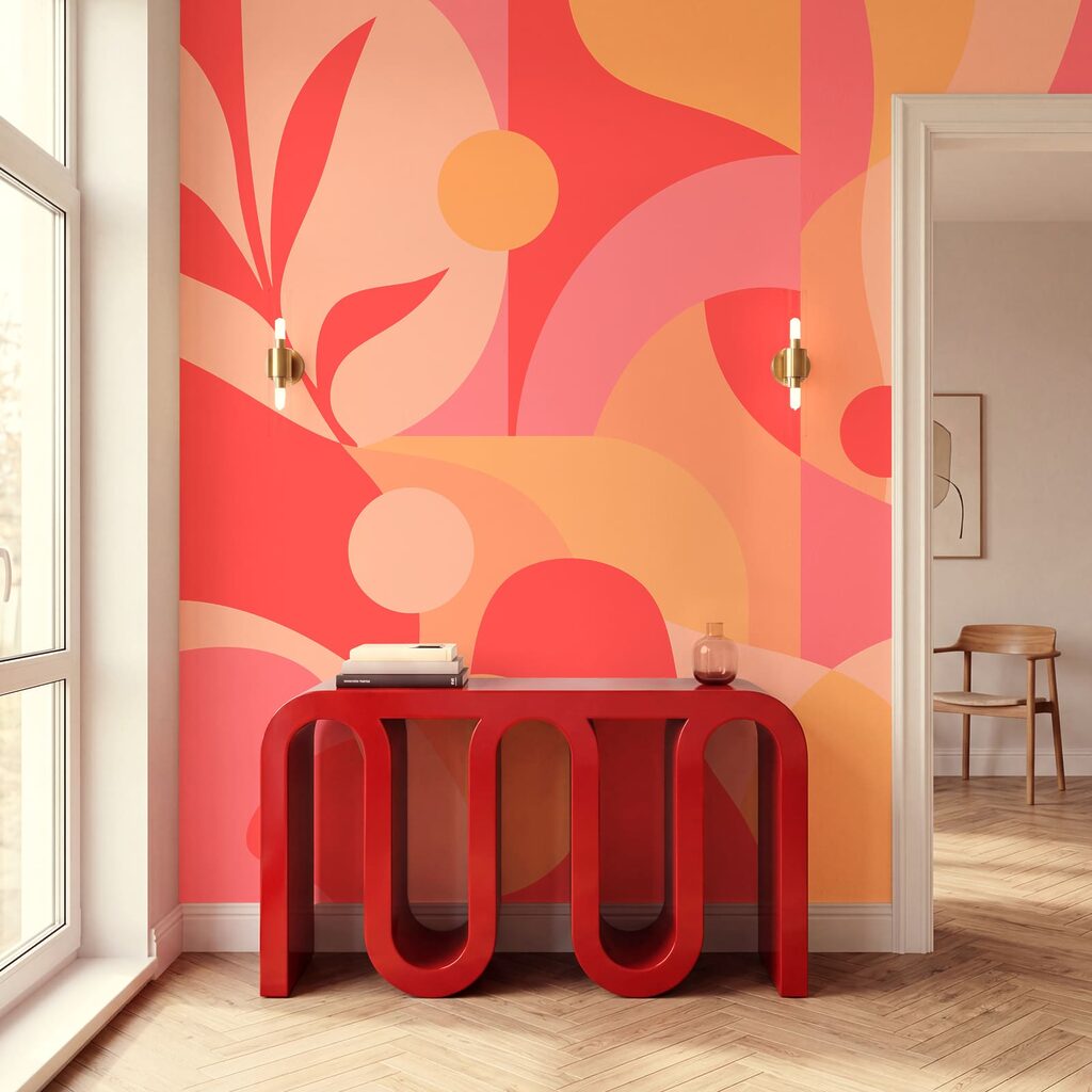 Bandas coloridas con ramitas — interior 2