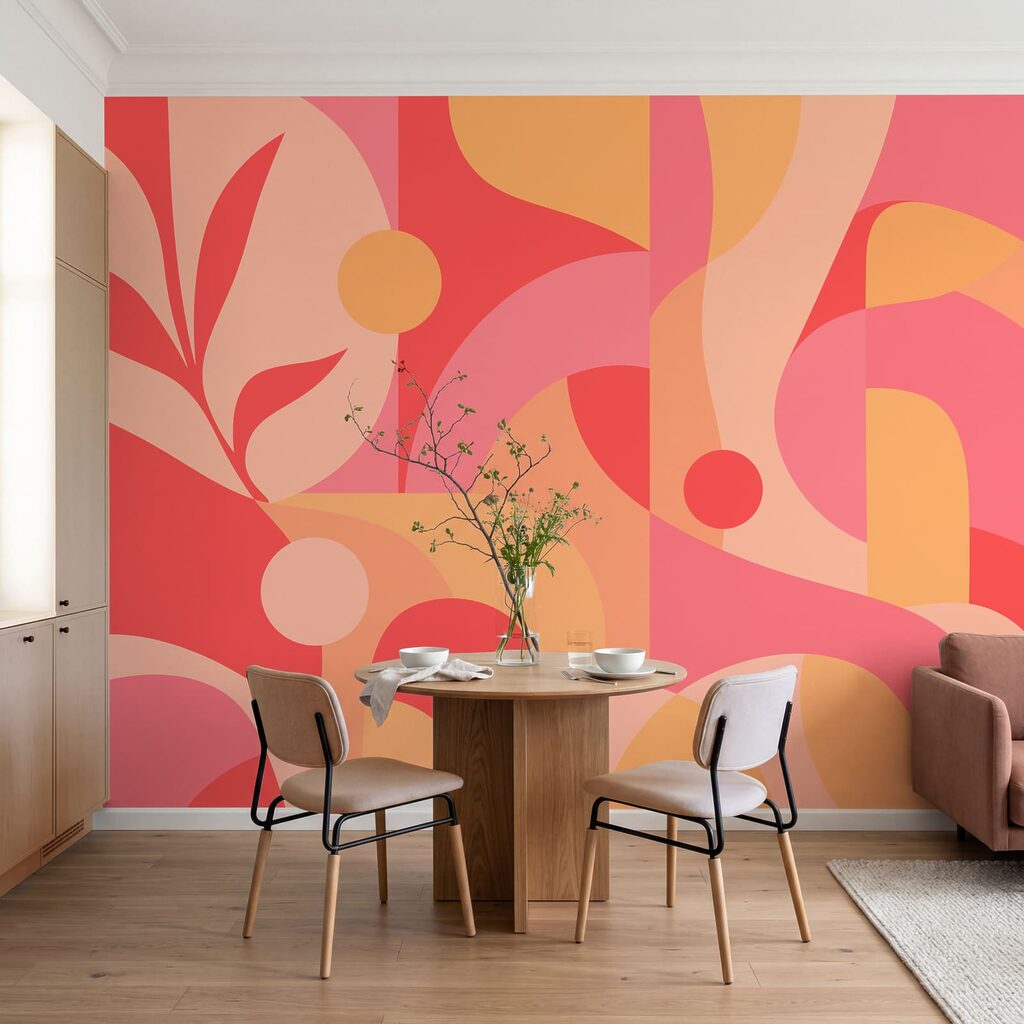 Bandas coloridas con ramitas — interior 1