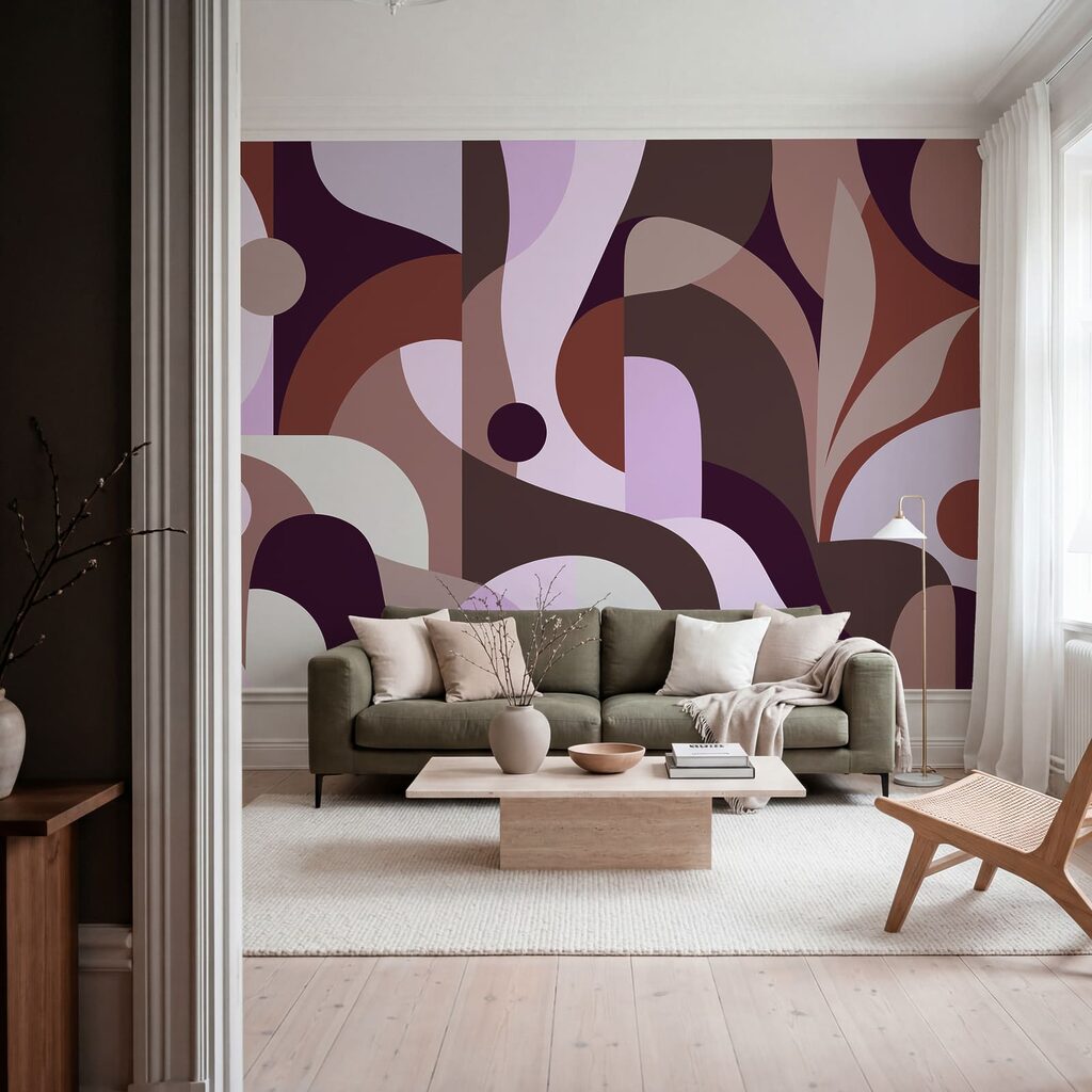 Bandas coloridas con ramitas — interior 1