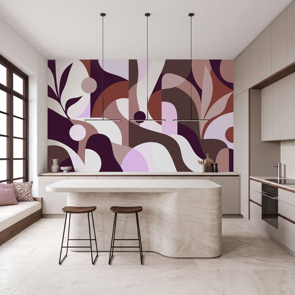Bandas coloridas con ramitas — interior 2