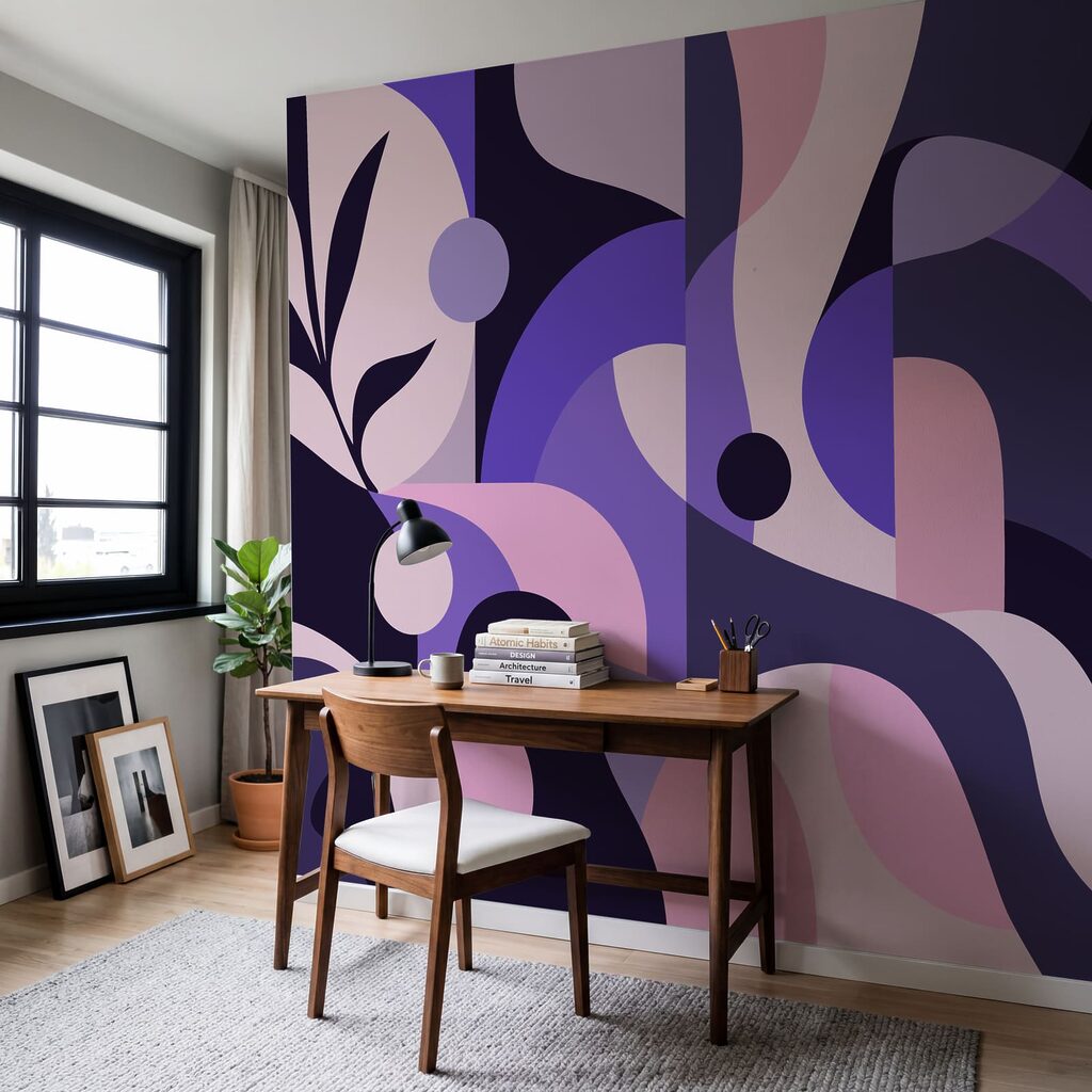 Bandas coloridas con ramitas — interior 1