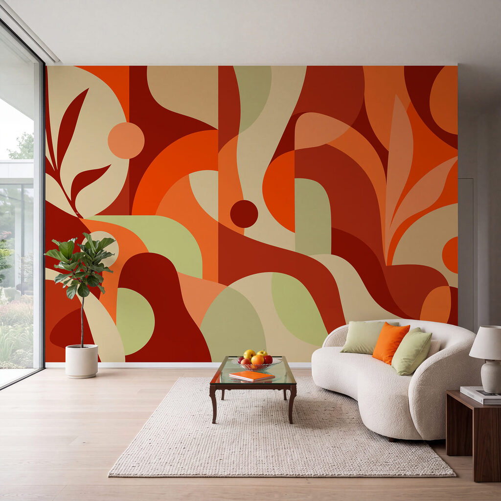 Bandas coloridas con ramitas — interior 2