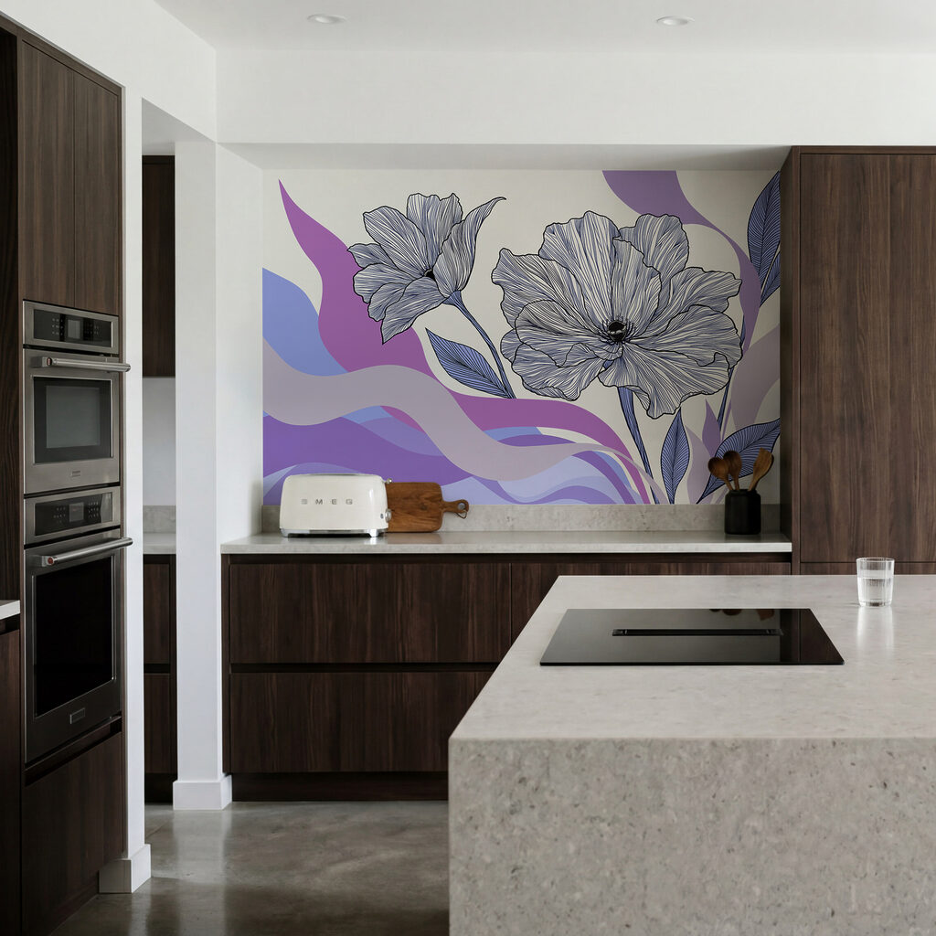 Flores sobre bandas — interior 4