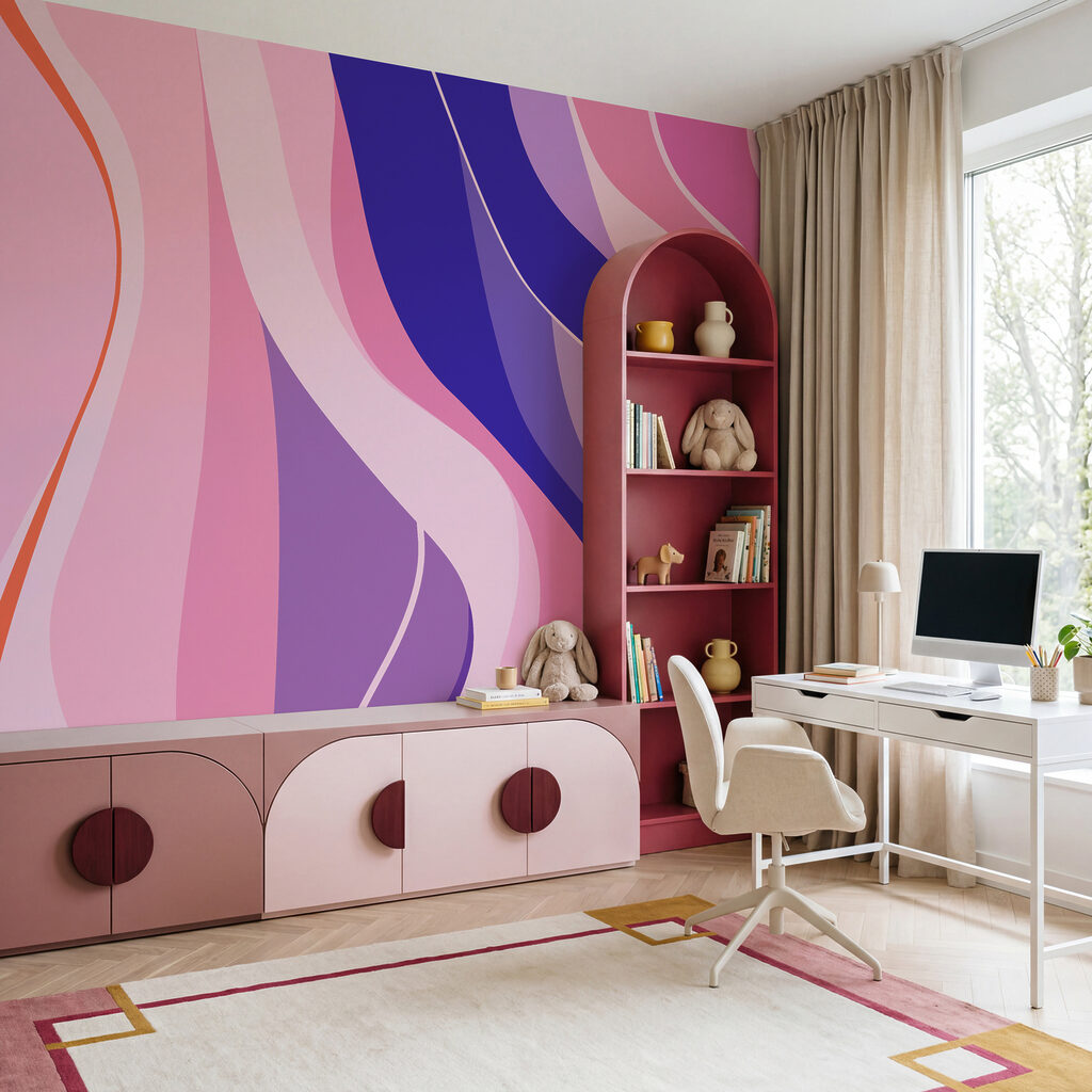 Cintas de color ondulantes — interior 2