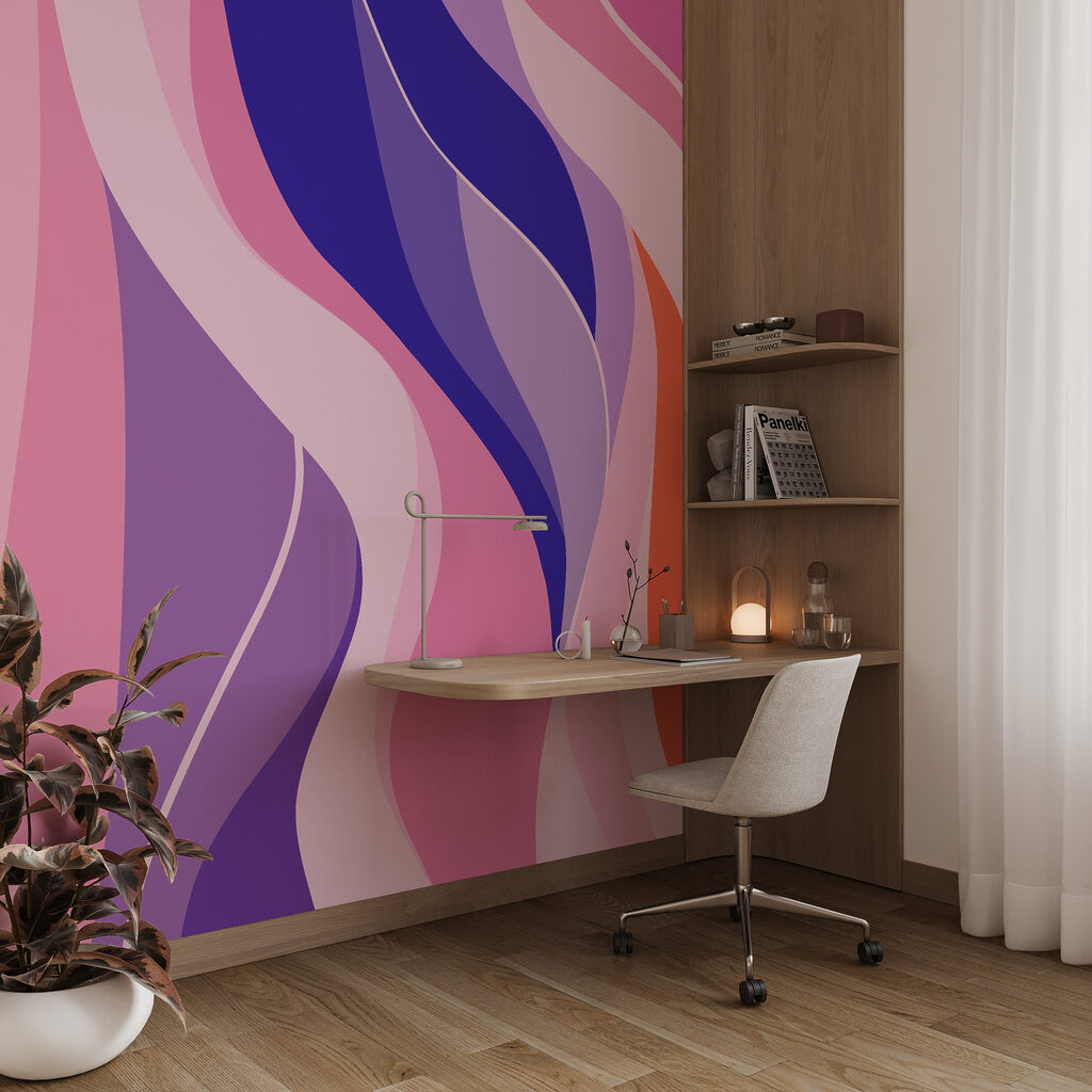 Cintas de color ondulantes — interior 4