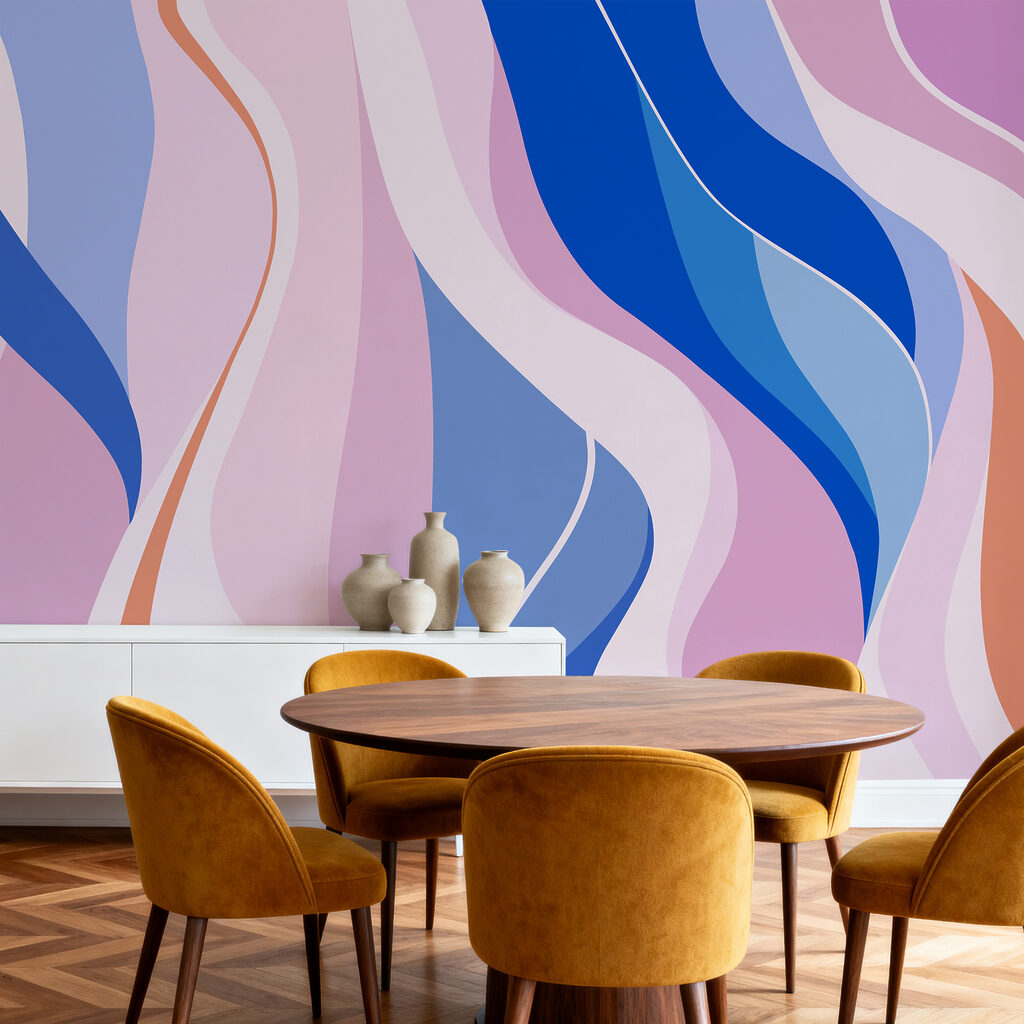 Cintas de color ondulantes — interior 2