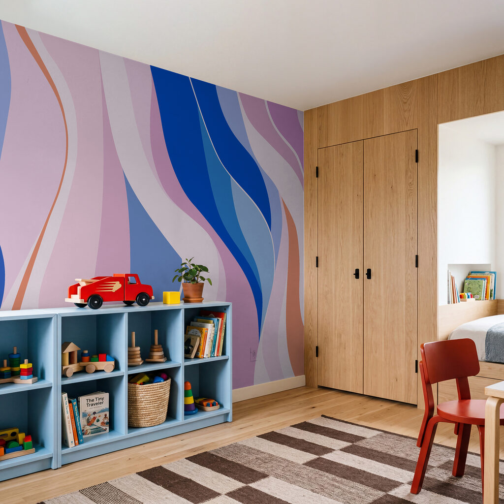 Cintas de color ondulantes — interior 3