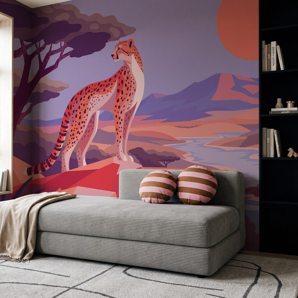 Felino en la sabana — interior 2