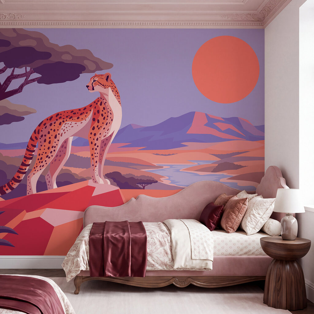 Felino en la sabana — interior 1