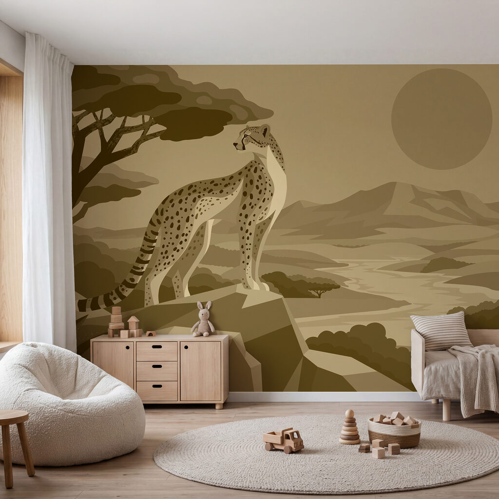 Felino en la sabana — interior 1