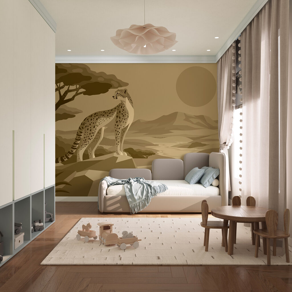 Felino en la sabana — interior 2