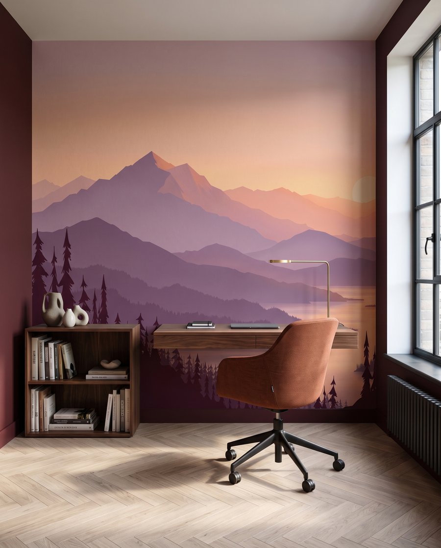 Sol bajo entre montañas — interior 6