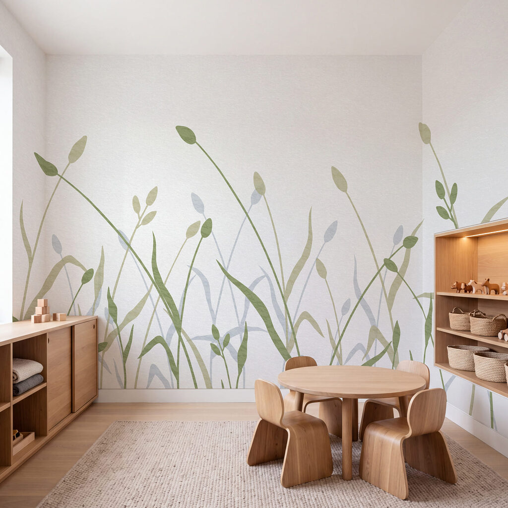 Pradera en líneas finas — interior 3