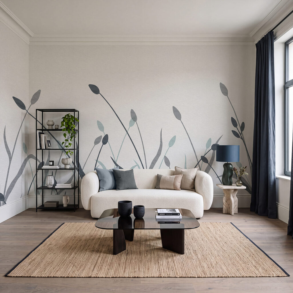Pradera en líneas finas — interior 1