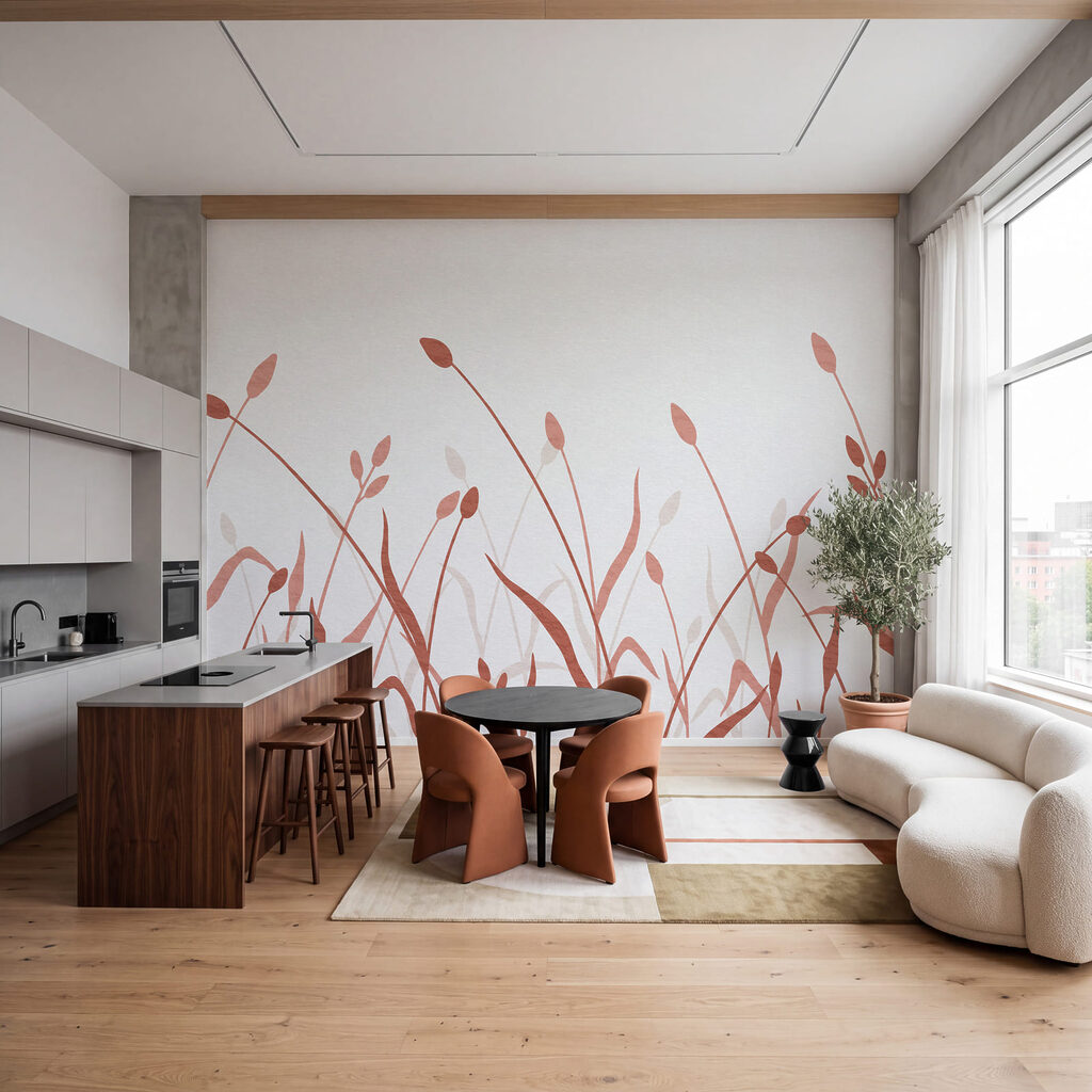 Pradera en líneas finas — interior 3