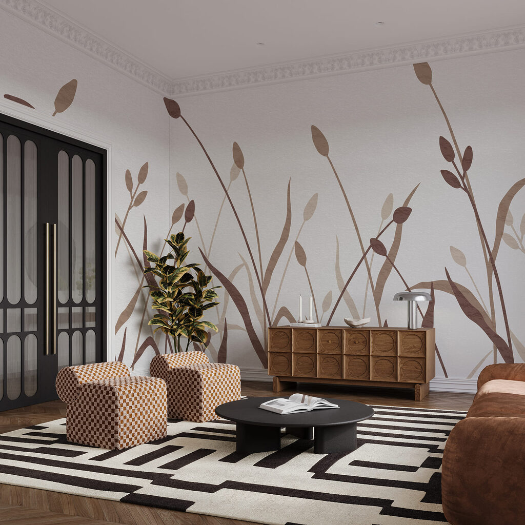 Pradera en líneas finas — interior 2