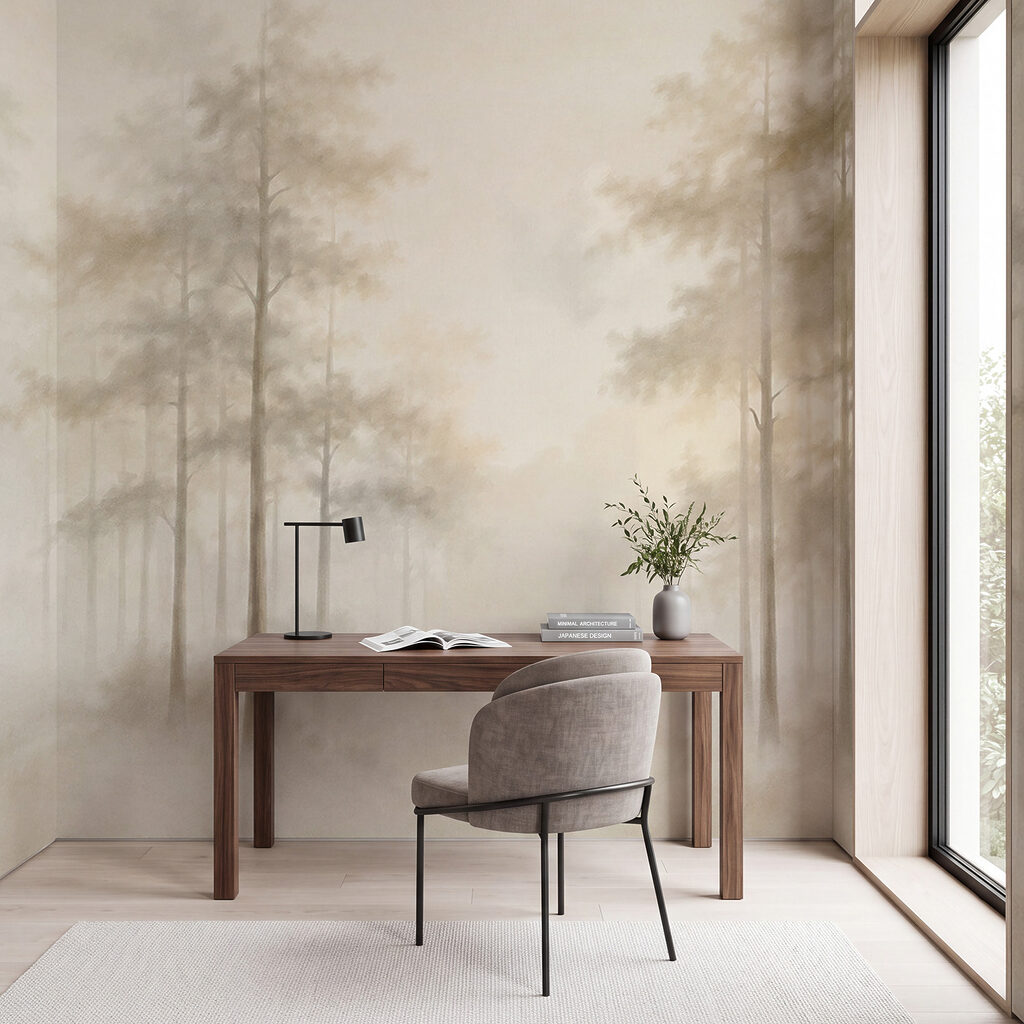 Árboles en la niebla — interior 3