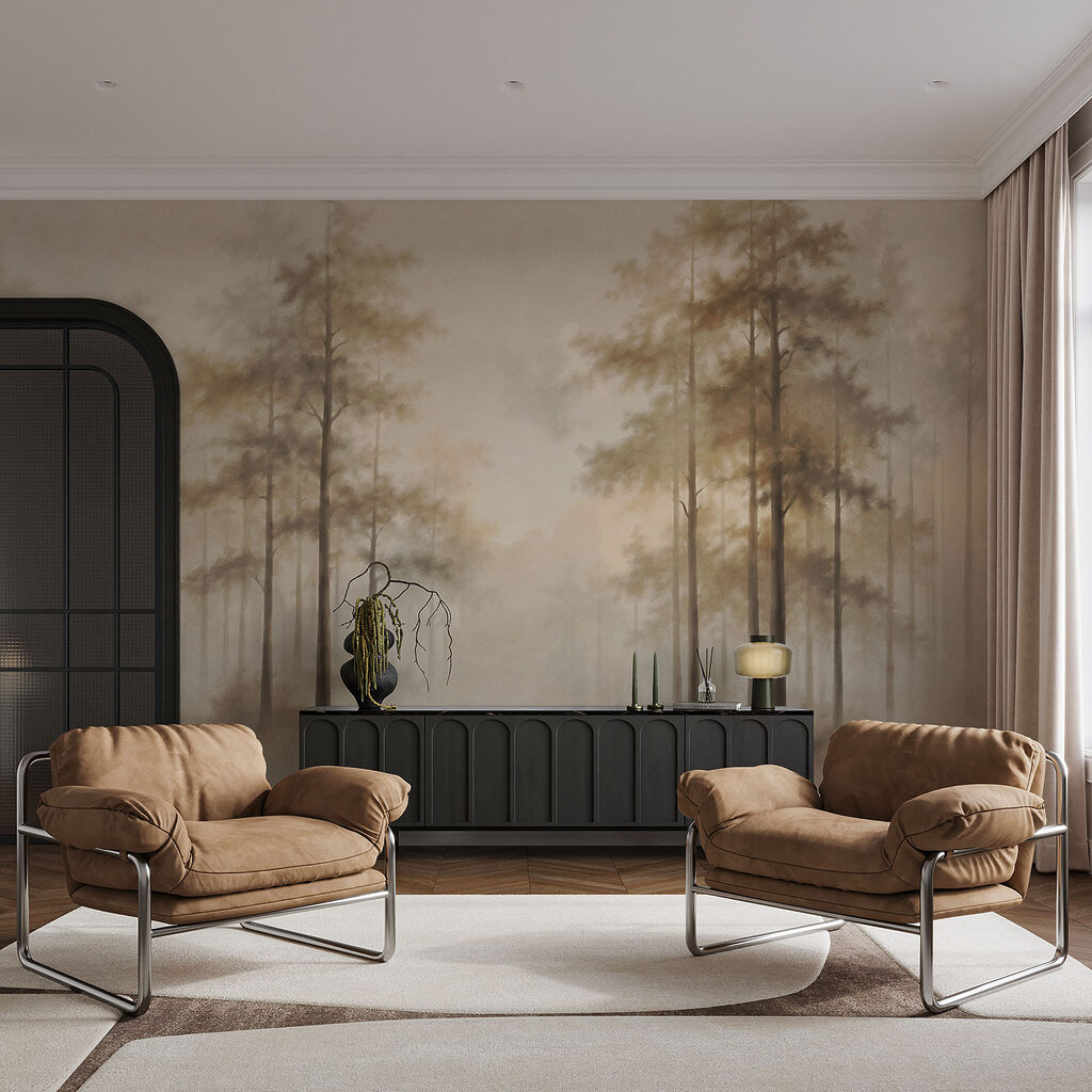 Árboles en la niebla — interior 2
