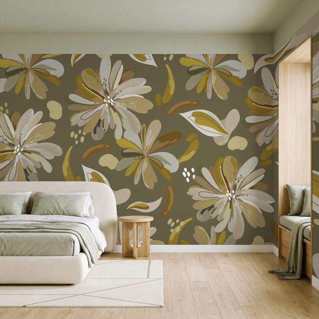 Formas florales repetidas — interior 1