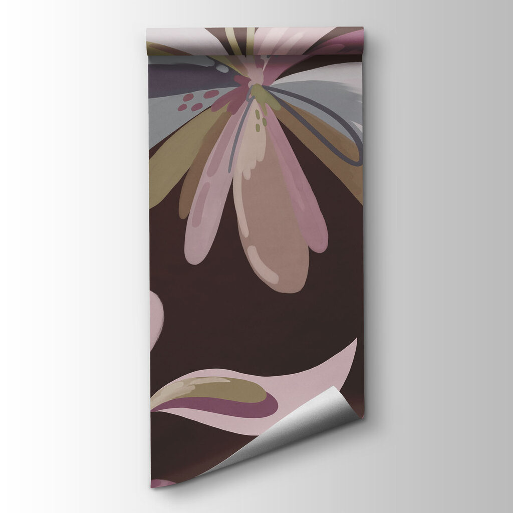 Formas florales repetidas — vista del producto