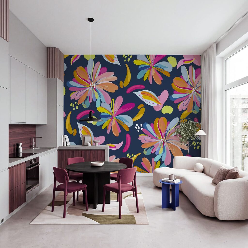 Formas florales repetidas — interior 3