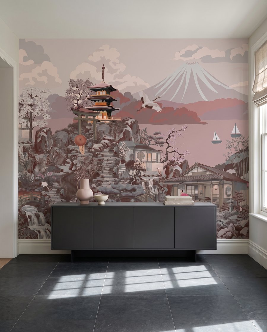 Pagodas en paisaje denso — interior 6