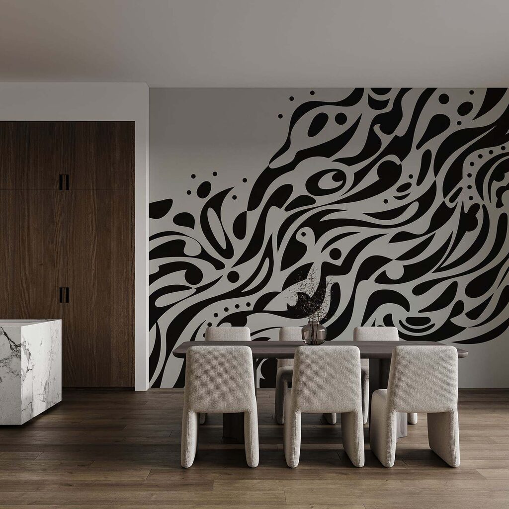 Hojas en espiral — interior 1