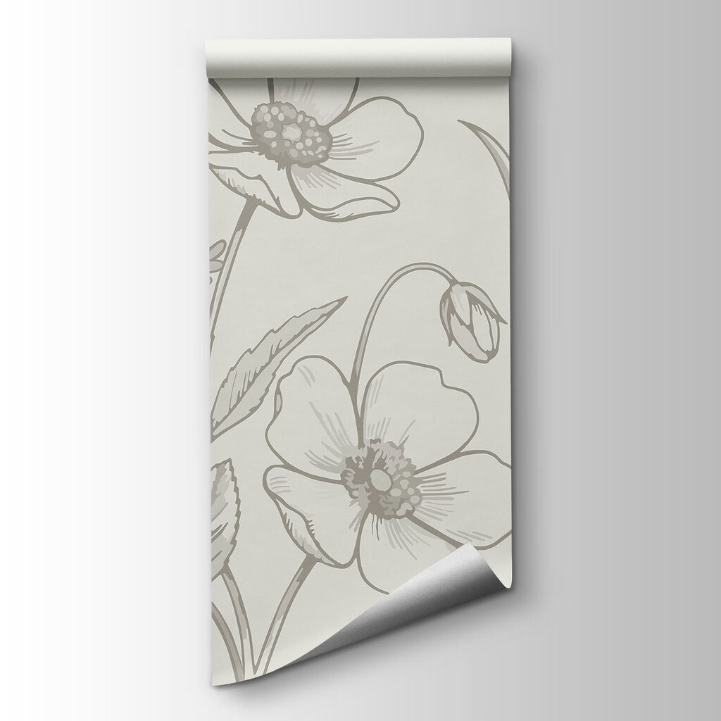 Líneas florales finas — vista del producto