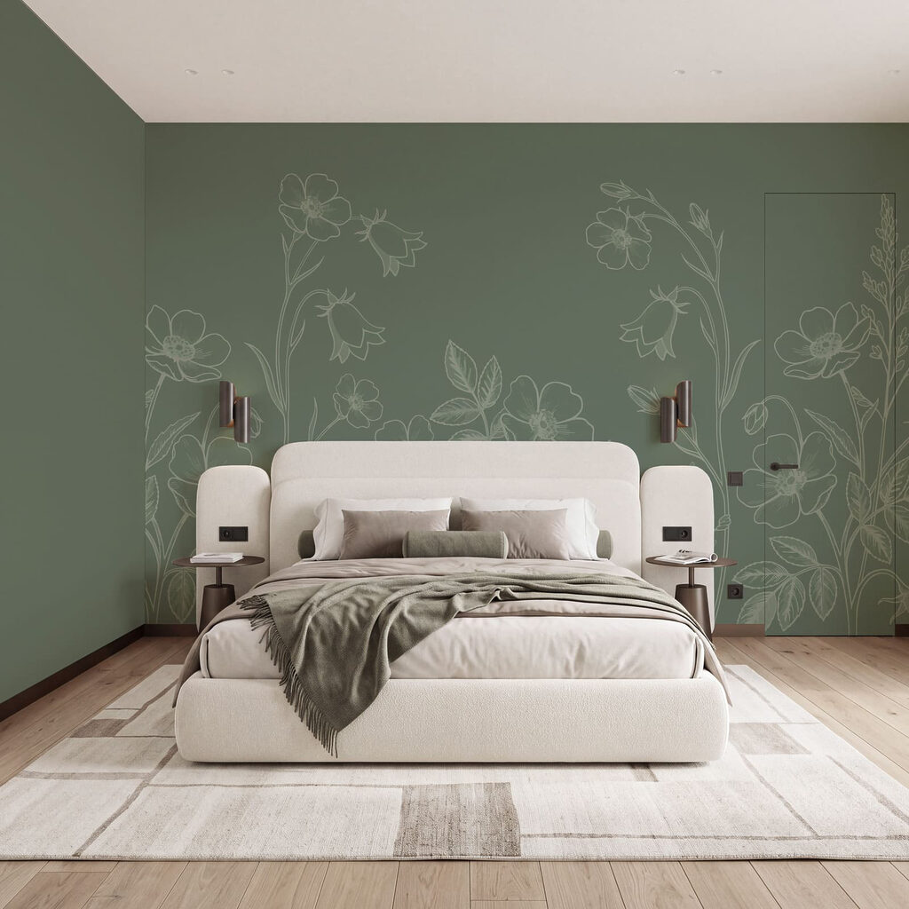 Líneas florales finas — interior 2