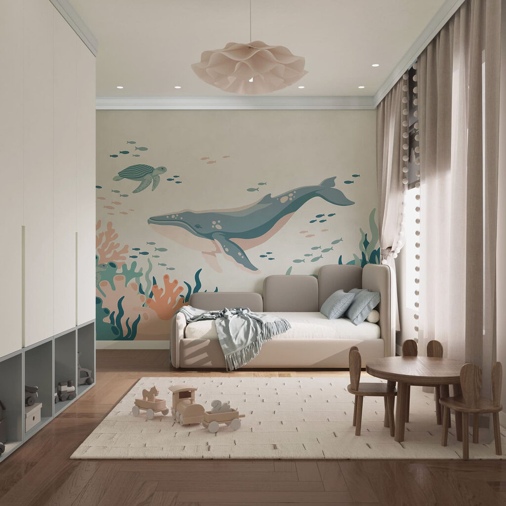 Criaturas marinas entre corales — interior 2