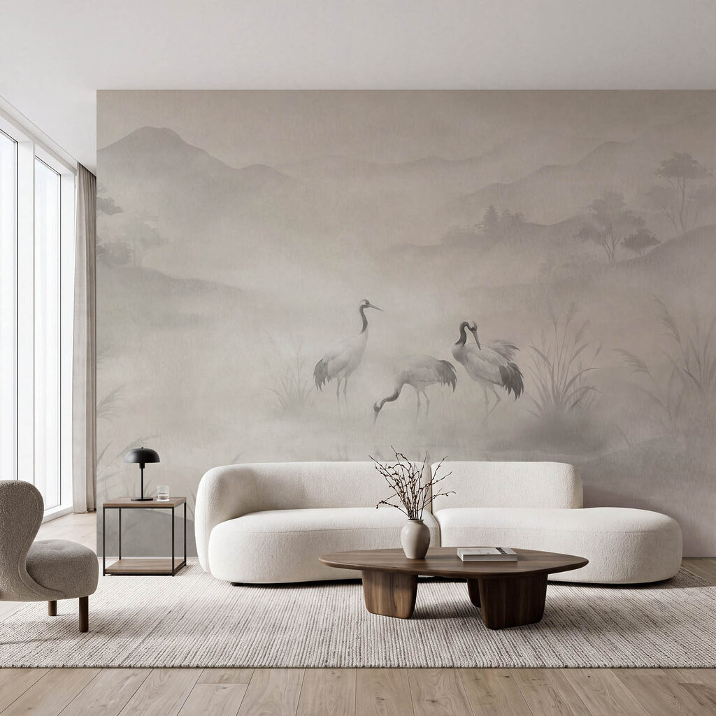Grullas entre la niebla — interior 2
