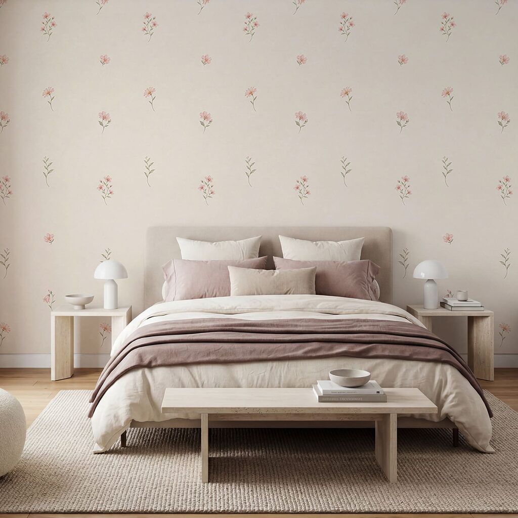 Florecillas rosas con espacio — interior 2