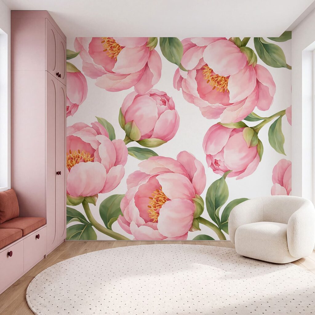 Flores rosas abiertas — interior 5