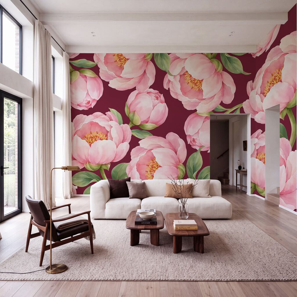 Flores rosas abiertas — interior 3