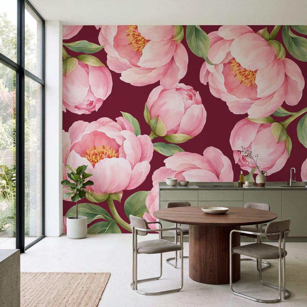 Flores rosas abiertas — interior 5