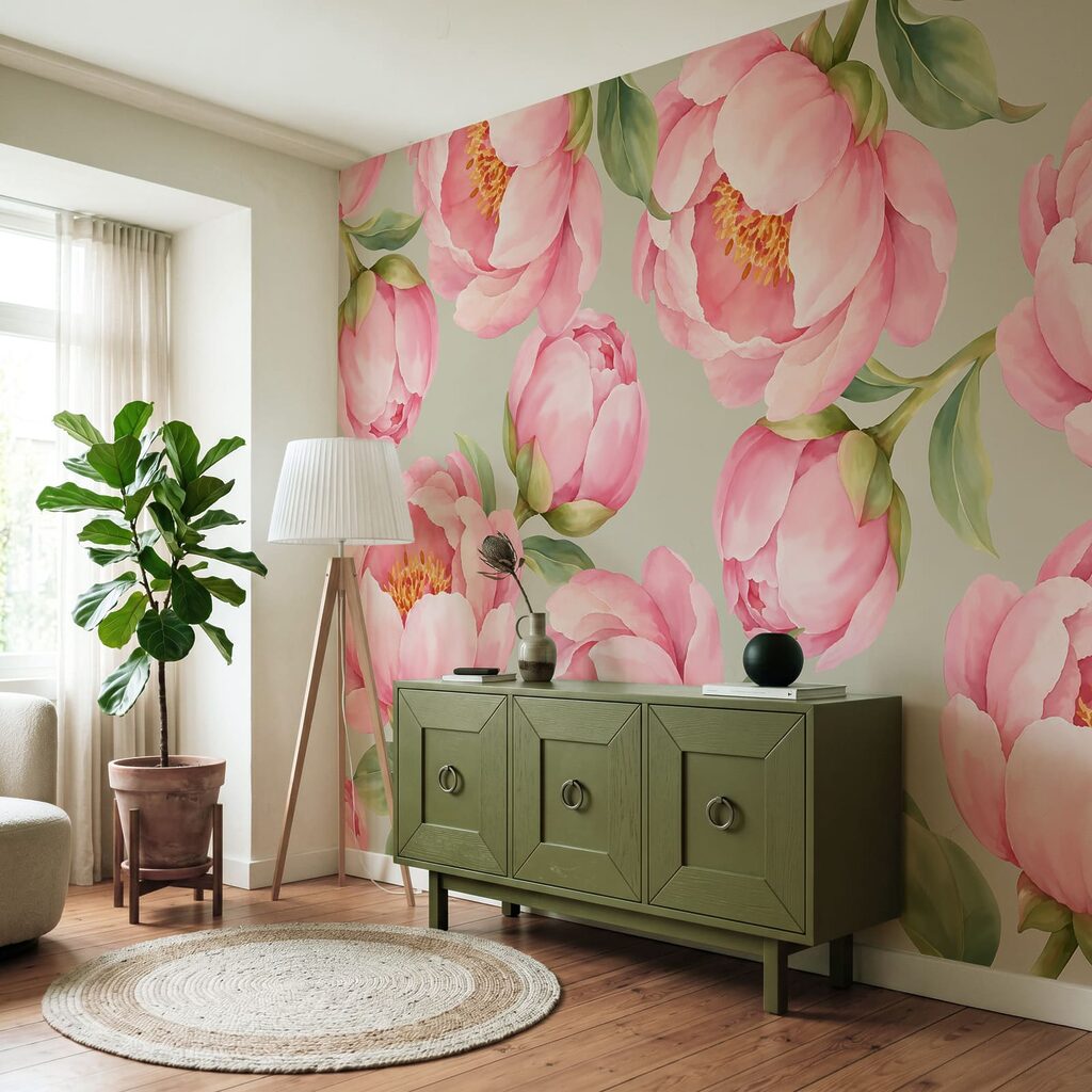 Flores rosas abiertas — interior 2