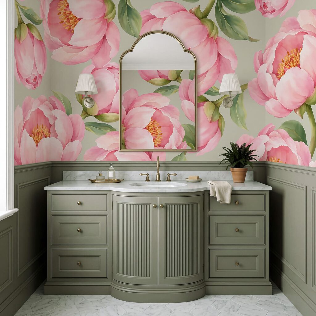 Flores rosas abiertas — interior 4