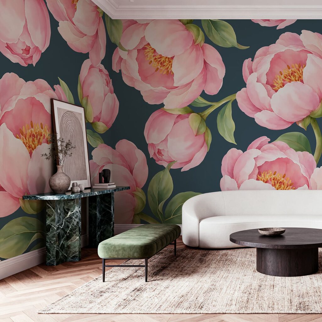 Flores rosas abiertas — interior 2