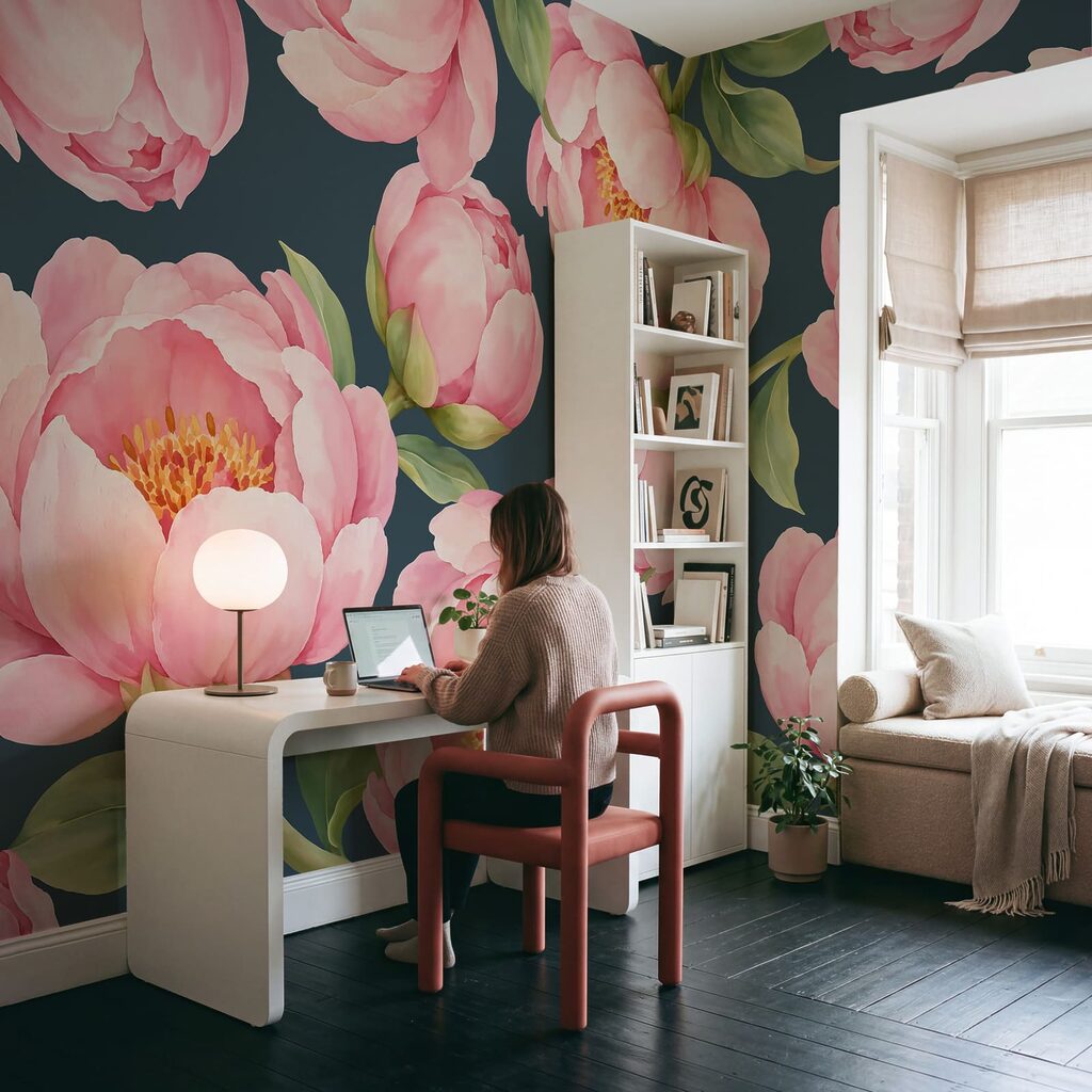 Flores rosas abiertas — interior 5