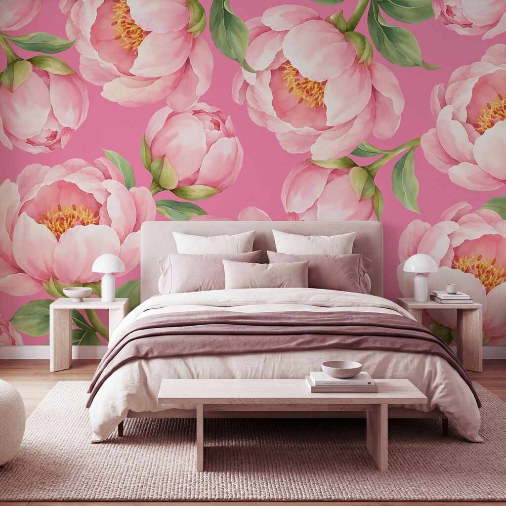 Flores rosas abiertas — interior 3