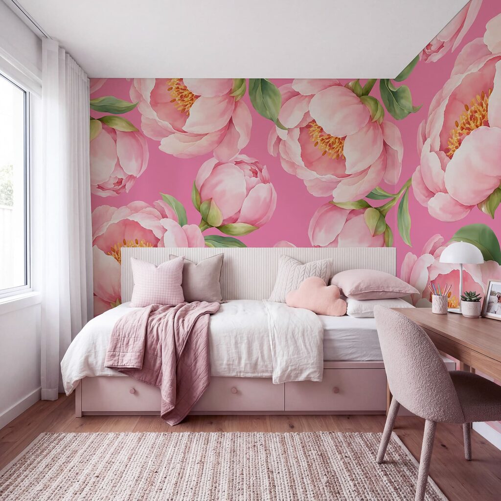 Flores rosas abiertas — interior 5