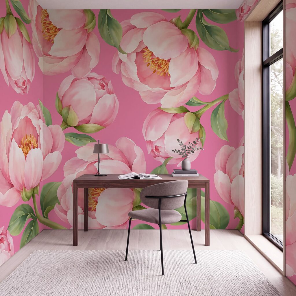 Flores rosas abiertas — interior 6