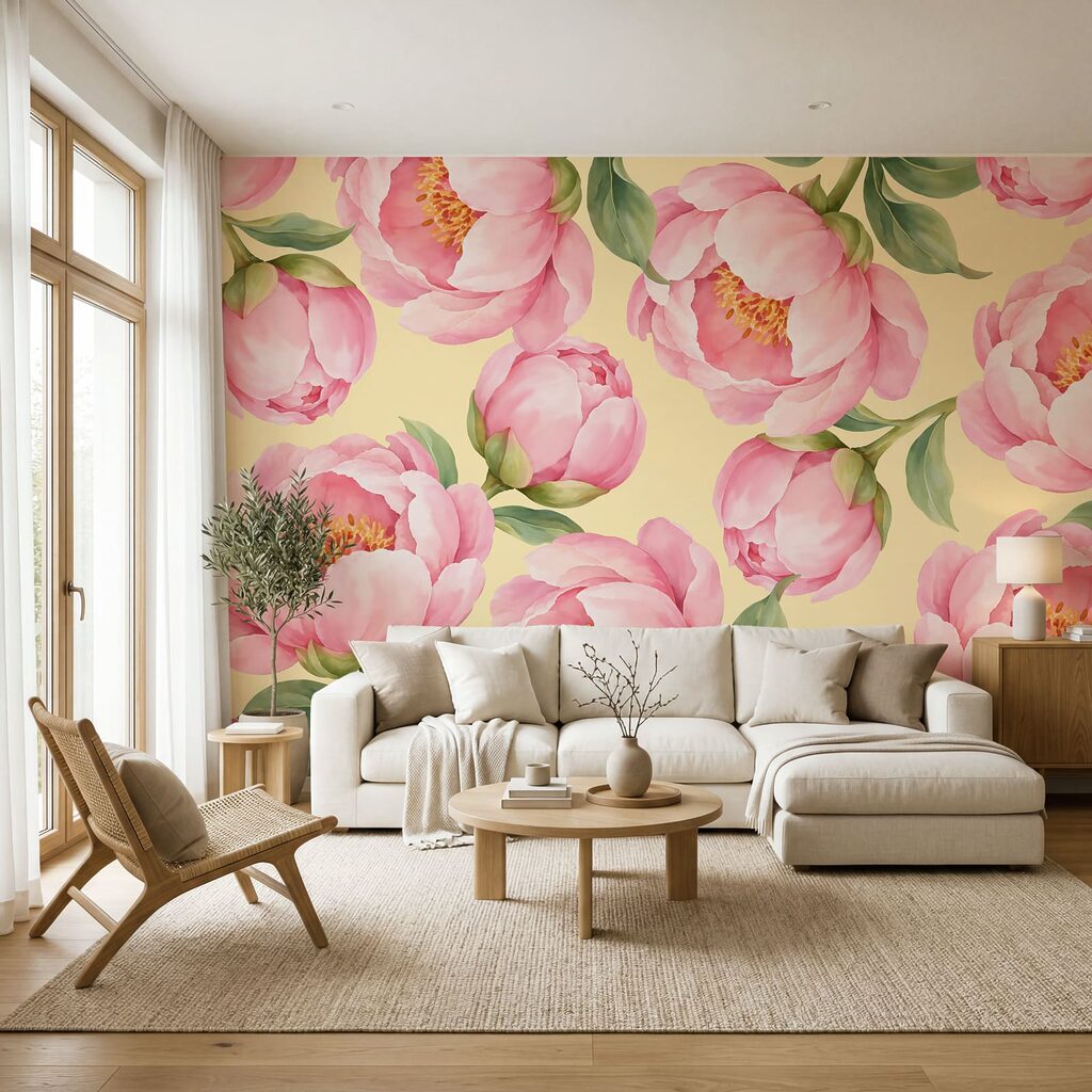 Flores rosas abiertas — interior 2
