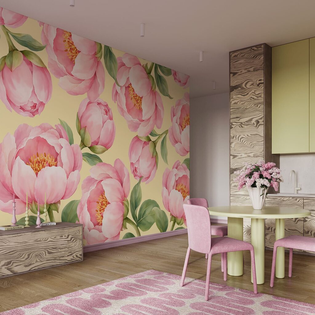 Flores rosas abiertas — interior 4