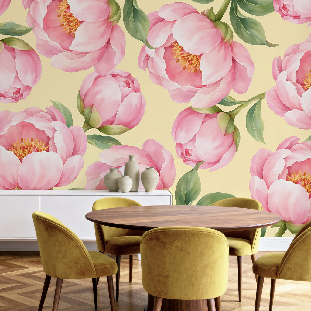 Flores rosas abiertas — interior 5
