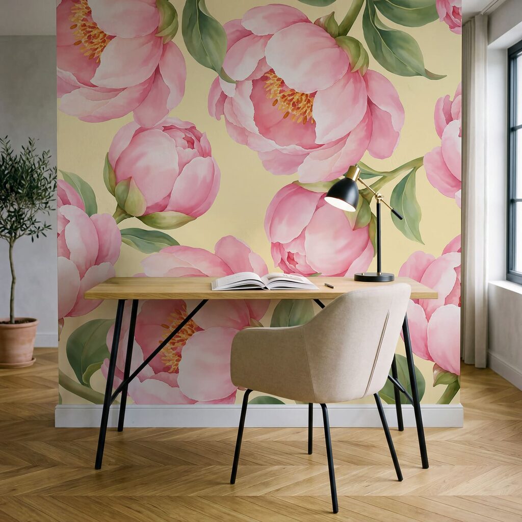 Flores rosas abiertas — interior 6