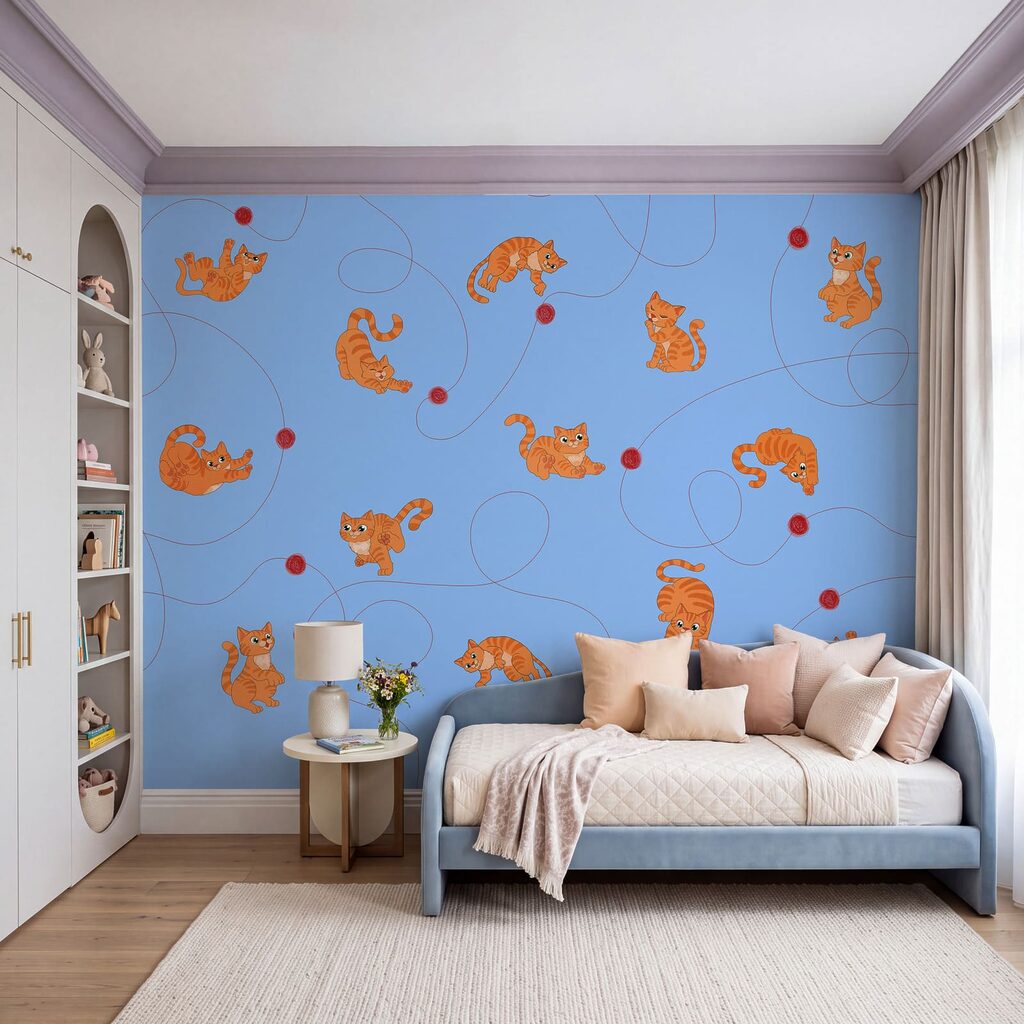 Gatitos con ovillos rojos — interior 2